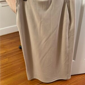Lululemon Athletica Beige Pencil Skirt